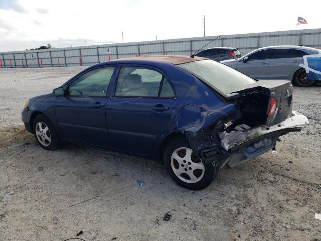 JTDBR32E870102195 - 2007 TOYOTA COROLLA CE Bleu photo 2