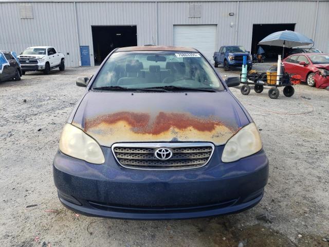 JTDBR32E870102195 - 2007 TOYOTA COROLLA CE Bleu photo 5