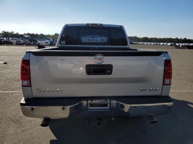 1N6AA0EC7EN515296 - 2014 NISSAN TITAN S SILVER photo 6