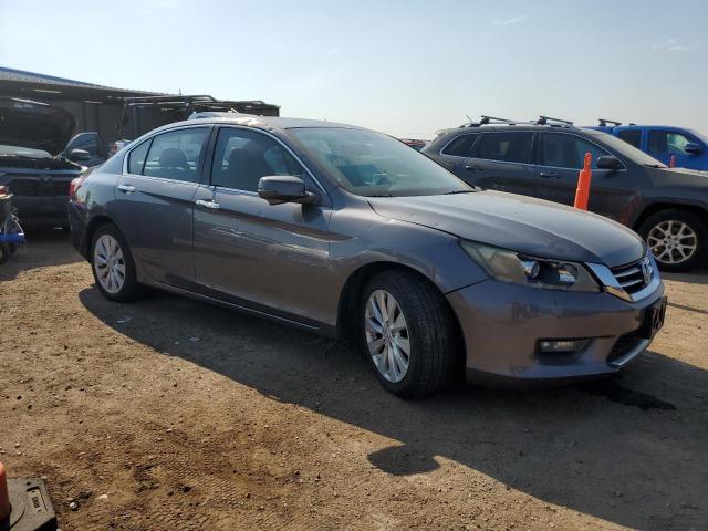1HGCR3F87FA022213 - 2015 HONDA ACCORD EXL GRAY photo 4