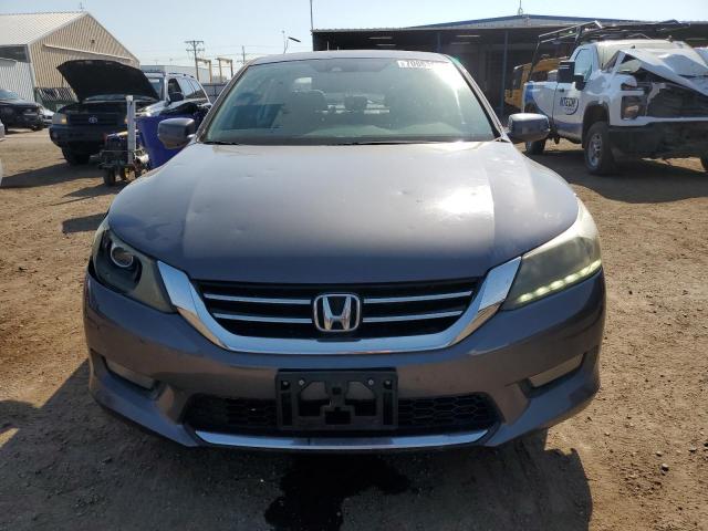 1HGCR3F87FA022213 - 2015 HONDA ACCORD EXL GRAY photo 5