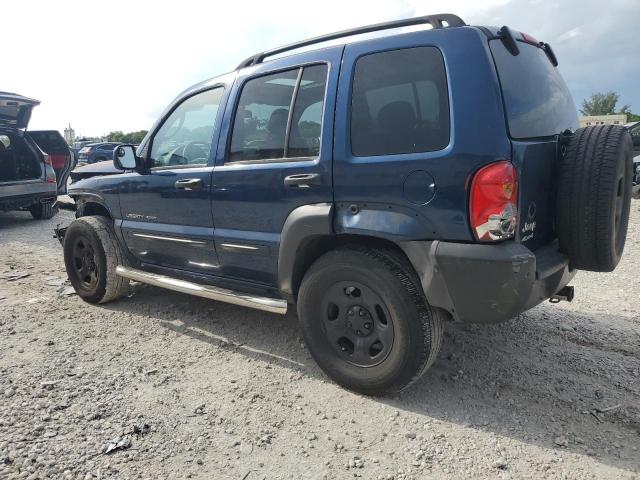1J8GL48K13W635791 - 2003 JEEP LIBERTY SPORT BLUE photo 2