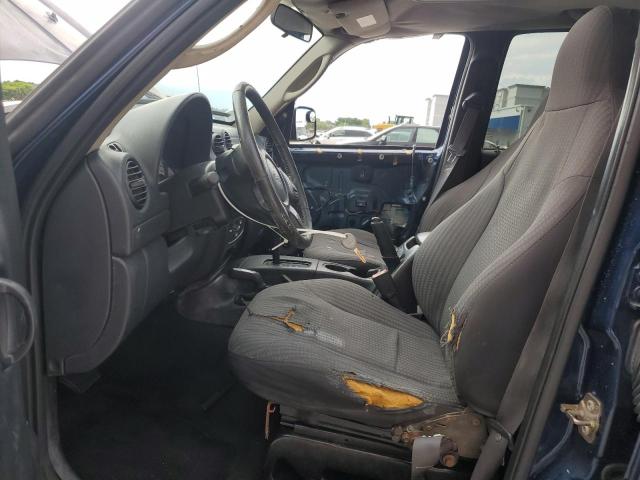 1J8GL48K13W635791 - 2003 JEEP LIBERTY SPORT BLUE photo 7