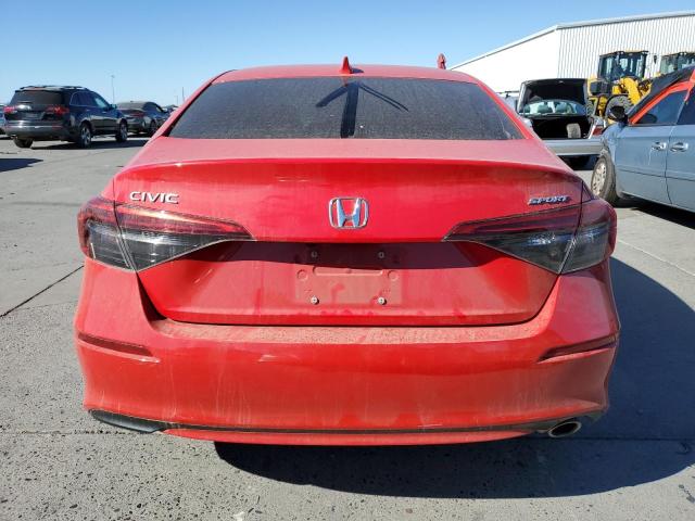 2HGFE2F58NH509705 - 2022 HONDA CIVIC SPORT RED photo 6