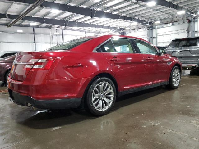 1FAHP2F87DG102079 - 2013 FORD TAURUS LIMITED RED photo 3