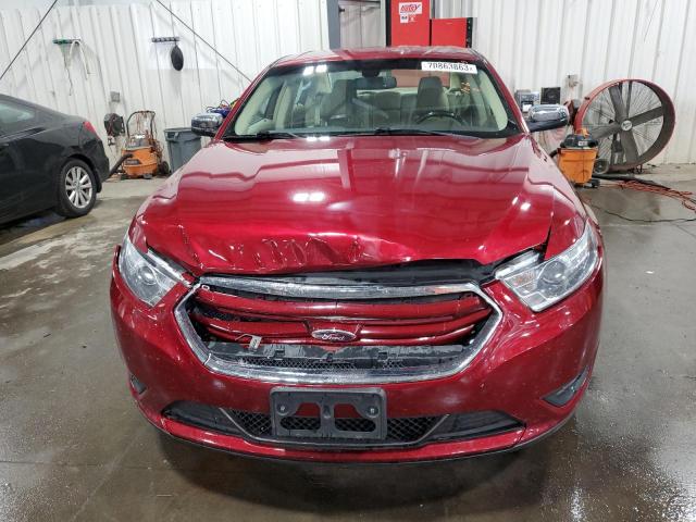 1FAHP2F87DG102079 - 2013 FORD TAURUS LIMITED RED photo 5