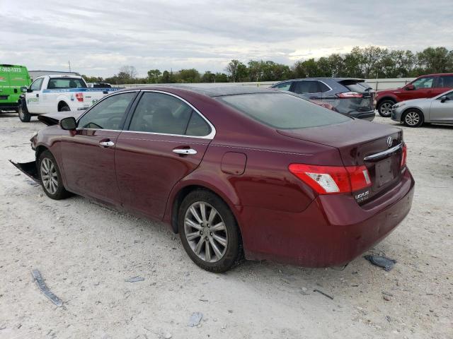 JTHBJ46G282204640 - 2008 LEXUS ES 350 MAROON photo 2