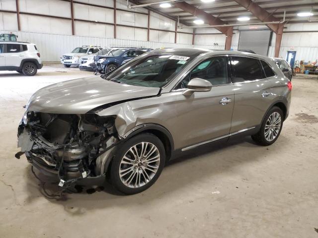 2LMPJ8LR8HBL30385 - 2017 LINCOLN MKX RESERVE BEIGE photo 1