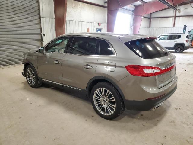 2LMPJ8LR8HBL30385 - 2017 LINCOLN MKX RESERVE Bej foto 2