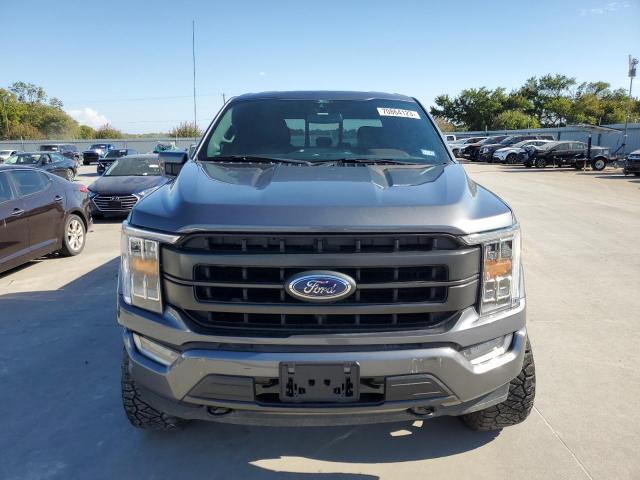 1FTFW1E59MFA95776 - 2021 FORD F150 SUPERCREW GRAY photo 5