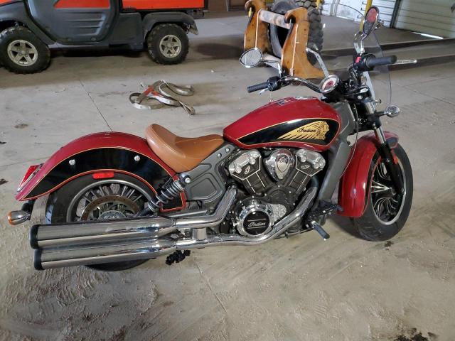 56KMSA008K3143663 - 2019 INDIAN MOTORCYCLE CO. SCOUT ABS RED photo 5