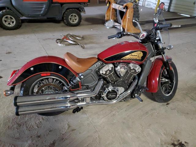 56KMSA008K3143663 - 2019 INDIAN MOTORCYCLE CO. SCOUT ABS RED photo 6