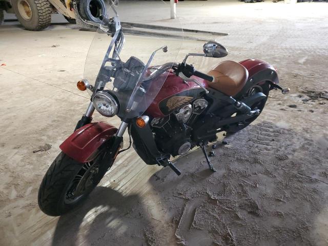56KMSA008K3143663 - 2019 INDIAN MOTORCYCLE CO. SCOUT ABS RED photo 9