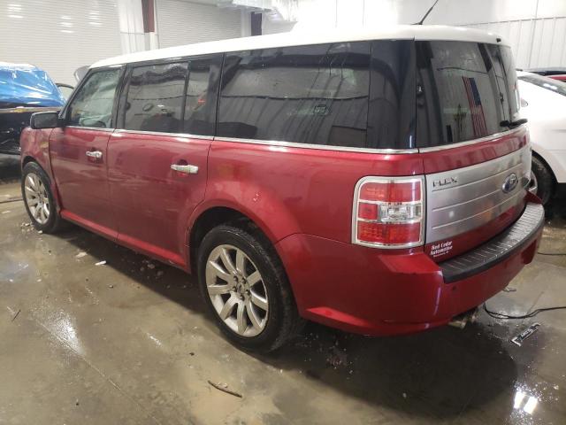 2FMEK63C99BA24720 - 2009 FORD FLEX LIMITED RED photo 2