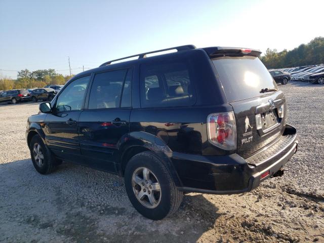 2HKYF18607H516758 - 2007 HONDA PILOT EXL BLACK photo 2