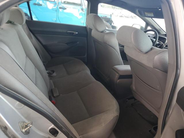 1HGFA16577L043146 - 2007 HONDA CIVIC LX SILVER photo 10