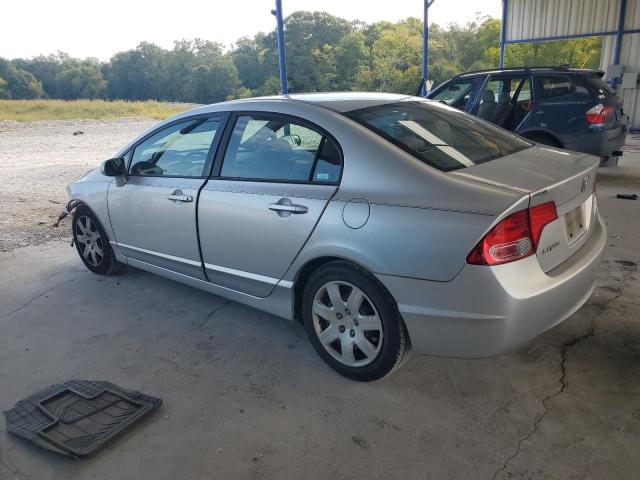 1HGFA16577L043146 - 2007 HONDA CIVIC LX SILVER photo 2
