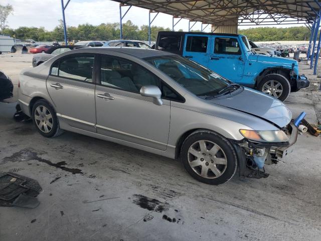 1HGFA16577L043146 - 2007 HONDA CIVIC LX SILVER photo 4
