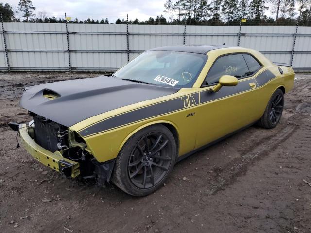 2C3CDZFJXMH635447 - 2021 DODGE CHALLENGER R/T SCAT PACK GREEN photo 1