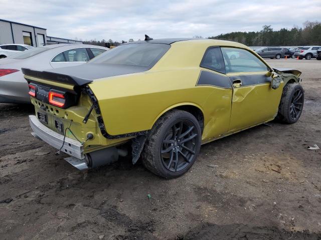 2C3CDZFJXMH635447 - 2021 DODGE CHALLENGER R/T SCAT PACK GREEN photo 3
