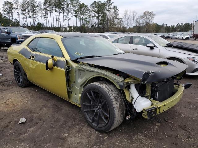 2C3CDZFJXMH635447 - 2021 DODGE CHALLENGER R/T SCAT PACK GREEN photo 4