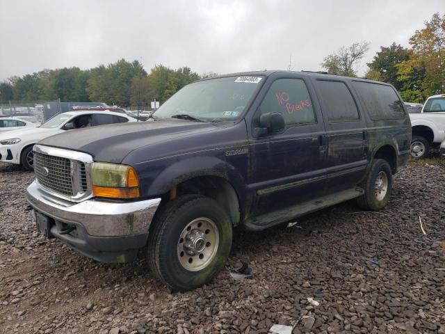 1FMNU41S6YEC34591 - 2000 FORD EXCURSION XLT BLUE photo 1