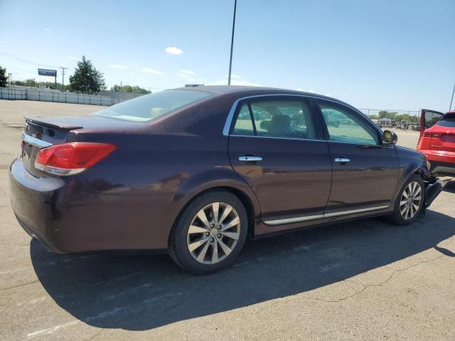 4T1BK3DB5CU456326 - 2012 TOYOTA AVALON BASE Бордовий фото 3