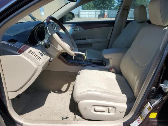 4T1BK3DB5CU456326 - 2012 TOYOTA AVALON BASE Бордовий фото 7