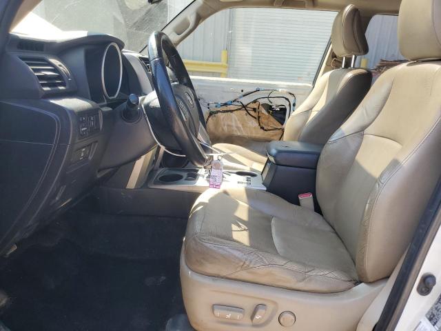 JTEZU5JR5B5032045 - 2011 TOYOTA 4RUNNER SR5 თეთრი ფოტო 7