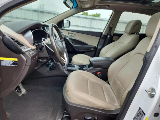 5XYZUDLB9HG456911 - 2017 HYUNDAI SANTA FE S WHITE photo 7