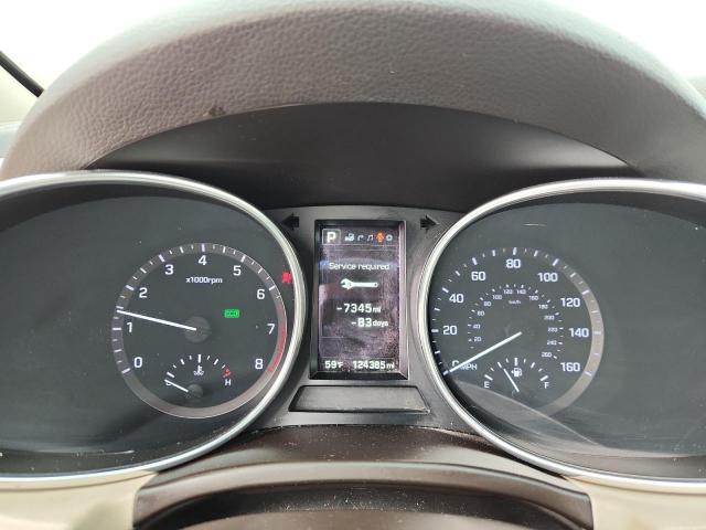 5XYZUDLB9HG456911 - 2017 HYUNDAI SANTA FE S WHITE photo 9