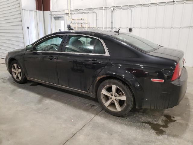 1G1ZC5E15BF271206 - 2011 CHEVROLET MALIBU 1LT BLACK photo 2