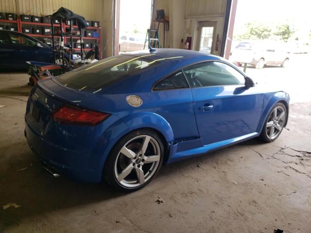 WUACSAFV6J1902893 - 2018 AUDI TT RS BLUE photo 3