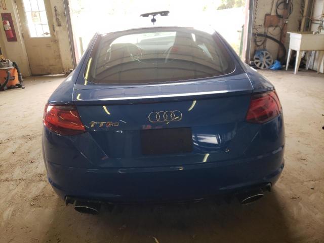 WUACSAFV6J1902893 - 2018 AUDI TT RS BLUE photo 6