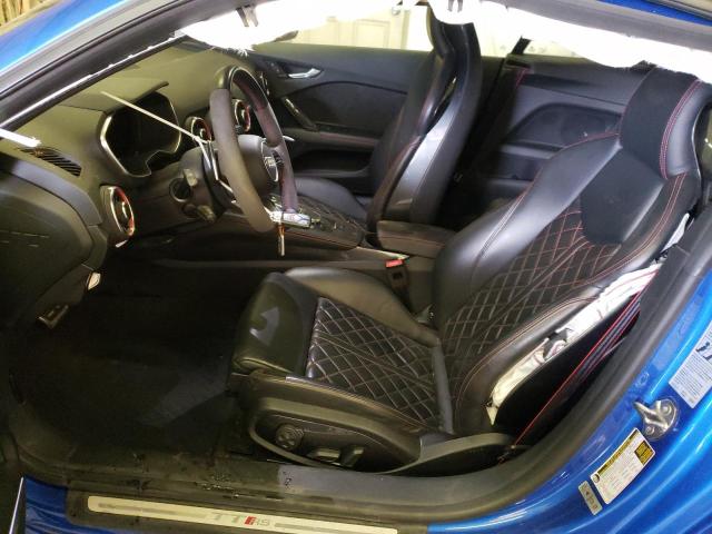 WUACSAFV6J1902893 - 2018 AUDI TT RS BLUE photo 7