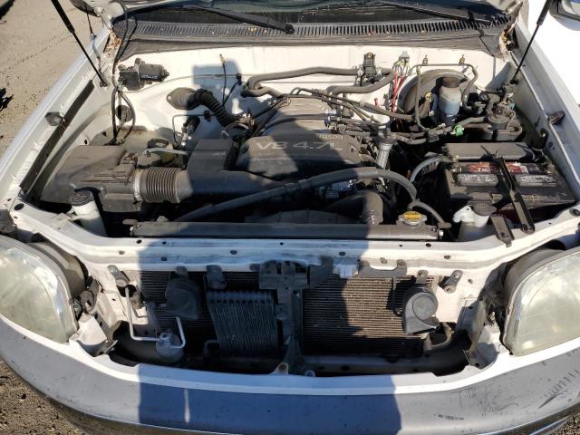 5TBRT34141S214385 - 2001 TOYOTA TUNDRA ACCESS CAB თეთრი ფოტო 11