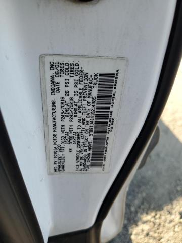 5TBRT34141S214385 - 2001 TOYOTA TUNDRA ACCESS CAB თეთრი ფოტო 12