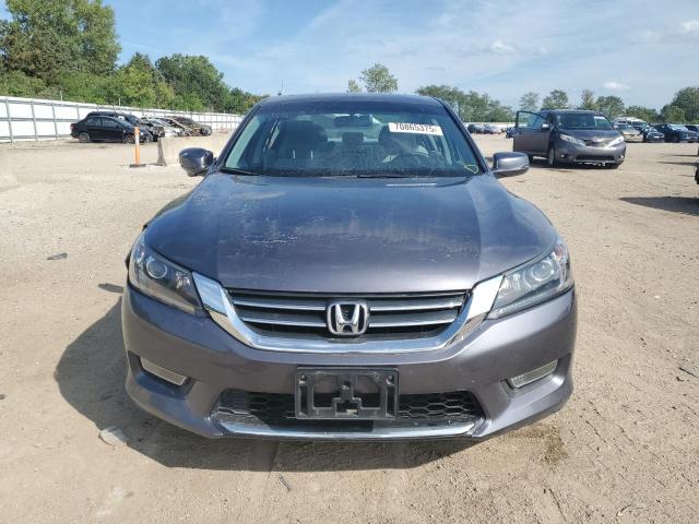 1HGCR2F70DA275890 - 2013 HONDA ACCORD EX ნაცრისფერი ფოტო 5