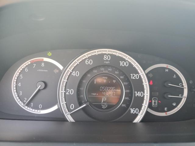 1HGCR2F70DA275890 - 2013 HONDA ACCORD EX ნაცრისფერი ფოტო 9