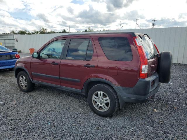 SHSRD78882U006057 - 2002 HONDA CR-V EX BURGUNDY photo 2