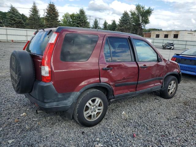 SHSRD78882U006057 - 2002 HONDA CR-V EX BURGUNDY photo 3