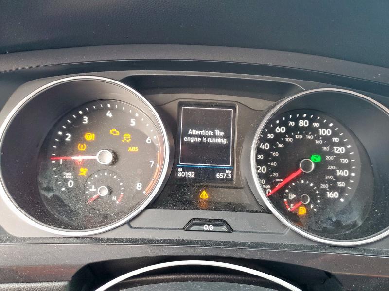 3VV1B7AX0MM052252 - 2021 VOLKSWAGEN TIGUAN S გრაფიტი ფოტო 9