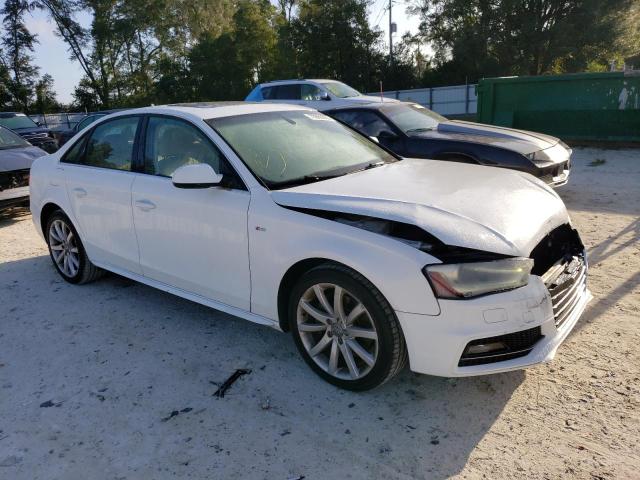 WAUAFAFL6EN019007 - 2014 AUDI A4 PREMIUM WHITE photo 4