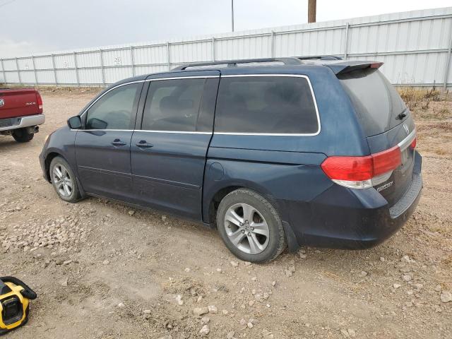 5FNRL3H95AB072804 - 2010 HONDA ODYSSEY TOURING BLUE photo 2