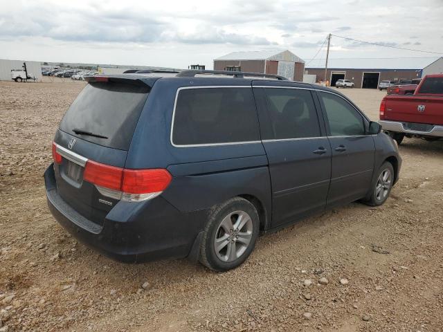 5FNRL3H95AB072804 - 2010 HONDA ODYSSEY TOURING BLUE photo 3