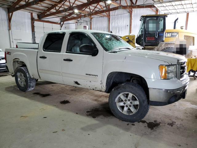 3GTRKVE30AG240664 - 2010 GMC SIERRA K1500 SLE WHITE photo 4