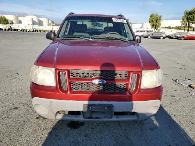 1FMZU67E32UB98287 - 2002 FORD EXPLORER S BURGUNDY photo 5