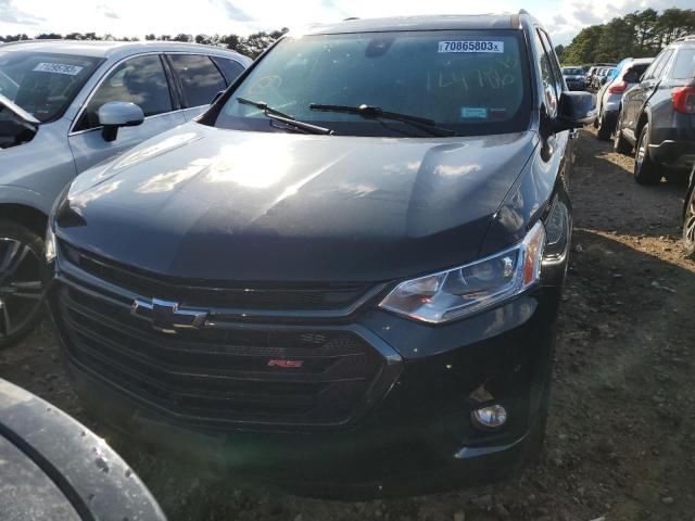 1GNEVJKW5MJ124786 - 2021 CHEVROLET TRAVERSE RS BLACK photo 5