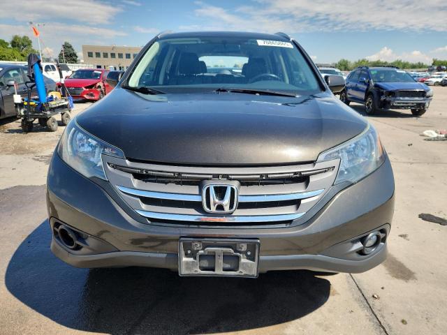 5J6RM4H72DL004893 - 2013 HONDA CR-V EXL 棕色 照片 5