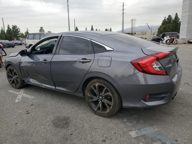 2HGFC2F82KH536717 - 2019 HONDA CIVIC SPORT ნაცრისფერი ფოტო 2